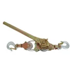 hoist ratchet hand lever puller come along double hooks cable