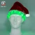 Import Holiday Party Favors DMX512 Programmable RGB DMX512 Light Up Santa Hat Remote Controlled LED Christmas Hat from China
