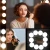 Import Hollywood LED Dimmable Mirror Makeup Light Bulbs with Hidden Rotating Fixture Strip for Bathroom Vanity Lighting/Dressing Cosme from China