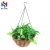 Import Home Garden Decoration Planting Container Hanging Flower Basket Rattan Basket Plants Stand Coco Liner Hanging Plant Basket from China