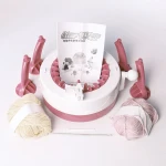 Home pink knitting machine china DIY Addi Knitting Machine Circular Knitting Machine