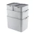 home plastic file storage boxes &amp; bins stackable clothing and toys organizer pp durable storage with lid