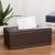 Import Home PU Leather Large Anti-moisture Rectangular Tissue Paper napkin Box case Household Office Holder Tissue Box from China