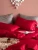 Import Home Use Bed Sheets 100% Cotton Plain Satin 60s Red Cheap Price Disposable Bedding Set from China
