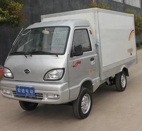 Hongdifour wheel electric vehicle/cargo pickup/light  truck with carbine box