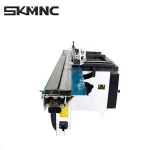 horizontal multifunction wood cutting band sliding table panel saw machine