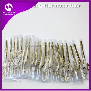 Hot sale 5.5&quot; gold color beauty salon professional barber salon cutting scissors