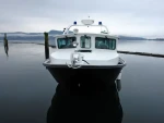 Hot Sale Aluminum Cabin Cruiser Boat Passenger Speed Boat With Motor