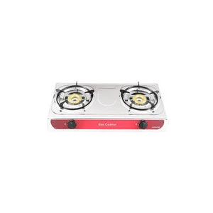 Hot sale cheap price free standing camping portable guangdong cook top 2 burner gas stove