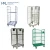 Import Hot sale China custom industrial collapsible folding lockable cargo wire container roll cage trolleys from China