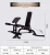 Import Hot Sale Fitness Equipment Dumbbell Bench Household Foldable Fitness Chair Multifunctional Sit-up Board from China