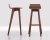Import Hot Sale High Quality Modern Designs Wooden Bar chair HY-335 from China