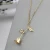 hot sale new 24k models rose gold necklace