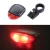 Import Hot Sale Rechargeable Solar Bicycle Taillight led solar bicycle light from China