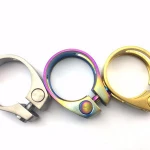 Hot sale seat post quick release clamps for sale titanium bicycle parts