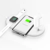 Hot sales 3 in 1 wireless fast charger 10w for phone watch for  charging mtiple station