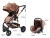 Hot sales Baby Stroller 3 In 1 Pram with Car Seat  Baby Strollers Slide design Travel System