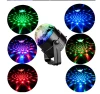 Hot Saling LED Crystal Magic Ball 3W Mini RGB Stage Lighting Party Disco Club DJ Light Sound Control Stage Light