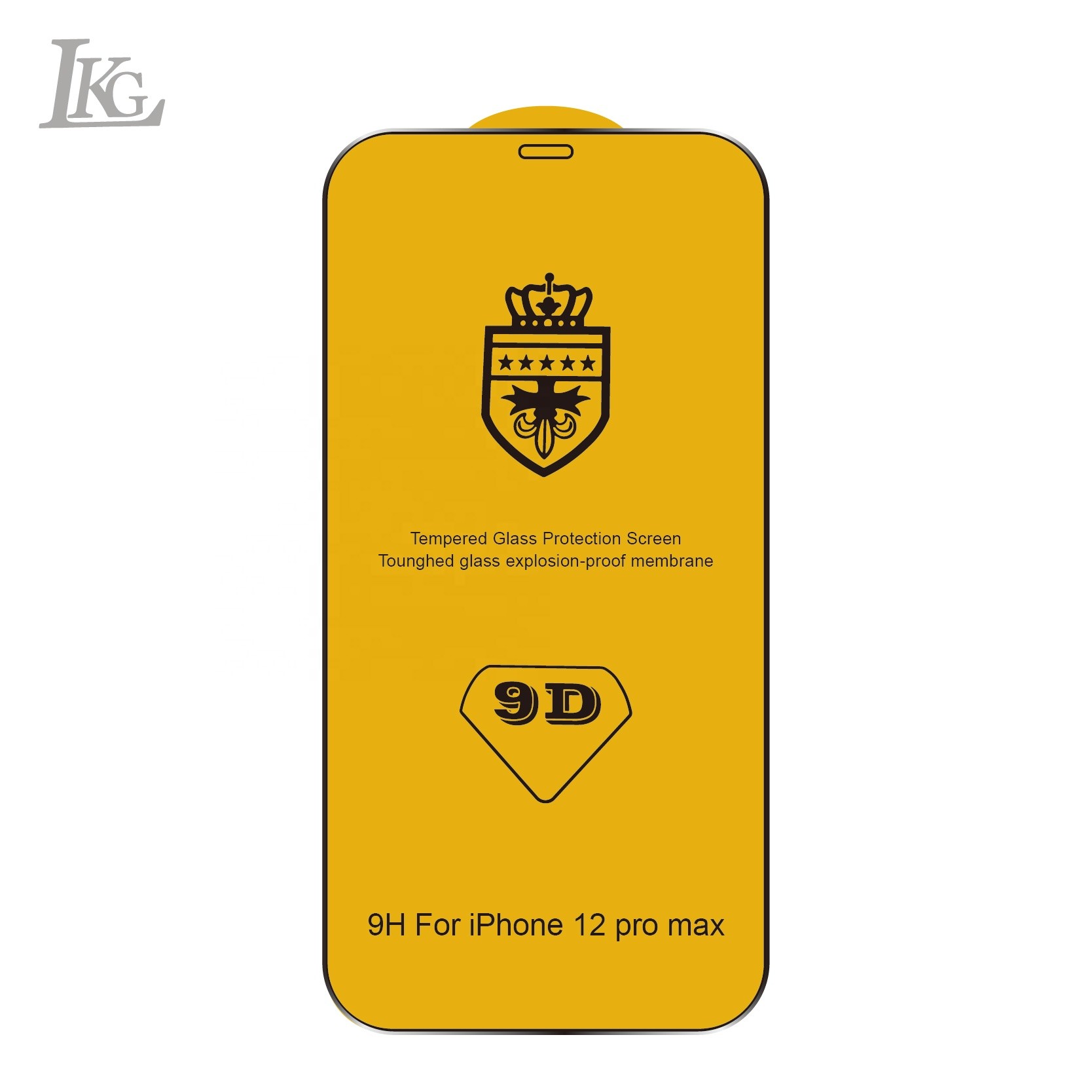 Hot selling 9D High AluminaTempered rGlass Screen Protector for  IPhone