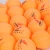 Import Hot selling ABS personalized table tennis balls pingpong ball white&amp;orange Advanced Training Ball from China