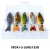 Hot Selling Artificial 10Cm 17.5G Realistic Hard 6 Segmented Fish Lure Multi-Jointed Fishing Lures Swim Bait