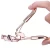 Import Hot Selling Curly Lash Curler Rose Gold Eyelash Curler from China