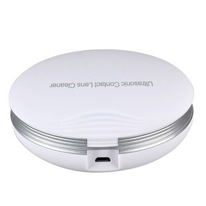 HOT selling rechargeable portable electric ultrasonic contacts cleaner for contact lenses