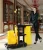 Import hotel canteen supermarket Plastic cleaning trolley with Cleanser multifunction industrial heavy duty service cart from China