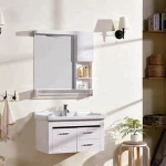 Hotel pvc bathroom cabinet furniture
