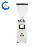 Household electric coffee grinder machine with LCD setting panel coffee beans grinding machine Italian coffee grinder mill