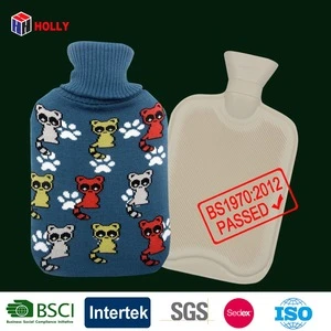 Household Sundries 2000ml Hot sale Knitted Cover with hotwater bottle