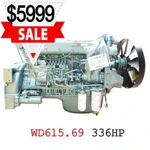HOWO engine WD615.69 engine HOWO truck engine assembly