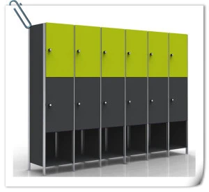 HPL Compact Phenomic Wall Locker, School, fitness center, gym, swimming pool storage cabinet, changing room, wardrobes