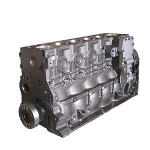 Huida original WA320-6 wheel loader parts 6D107 engine cylinder block 6754-21-1310 for sale