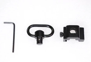 HY Rifle Sling QD Push Button Sling Swivel Adapter For Gun Rifle Scope Mount Hunting Accessories