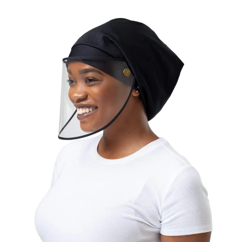 HZM-19008 Face Shield Women Rain Hat,Waterproof, Sun Protection, Satin-Lined, Packable Cap