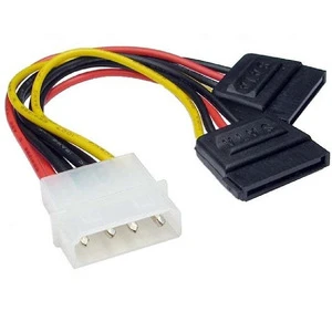 IDE/Molex/IP4/4-pin to SATA Power 15-pin Connector Converter Adapter Cable assembly in wire harness