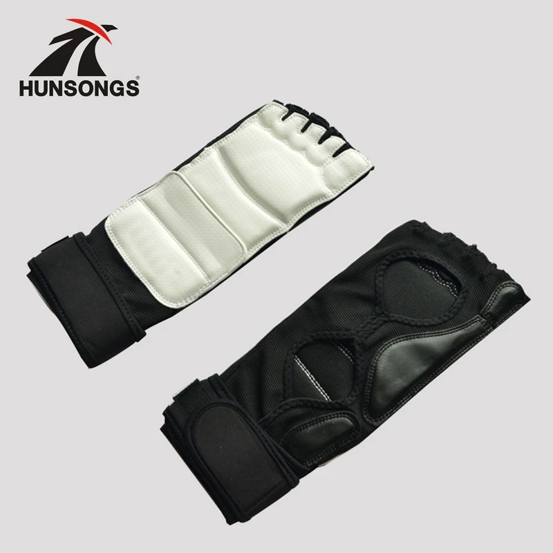 Import china products agent Custom PU boxing cheap taekwondo foot gloves for martial arts training
