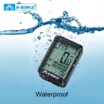 INBIKE Bike Wired Waterproof Speedometer Wireless Mount Bicycle Computer