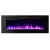 Import indoor decorative big wall mounted recessed insert electric fireplace heater with 3d master log fire flame led light from China