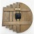 Import Industrial Unique Wooden Decorative Wall Clock from China