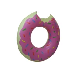 Inflatable baby neck donut float rubber heavy duty swim ring
