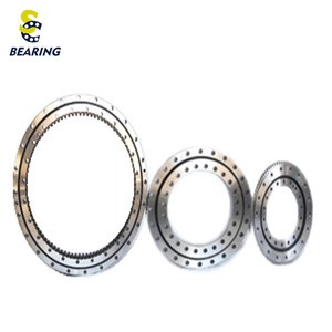 Inner toothed rotary support bearing slewing bearing