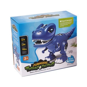 Intelligent electric dinosaur toy animal with sound and light