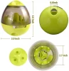 Interactive IQ Treat Ball Food Dispensing Pet Chew Ball Dog Puzzle Toy