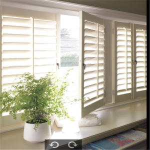 interior window shutters price PVC/Poly shutters
