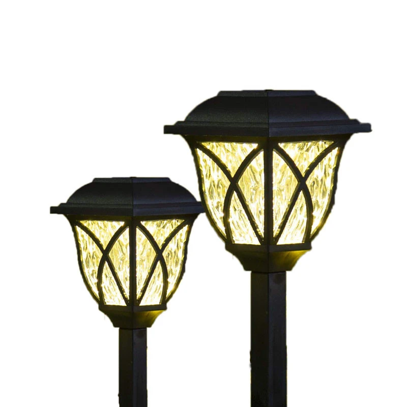 IP65 Outdoor Solar Vintage Elegant Torch LED Light Lamp Used for Garden Yard Decoration for Holiday Wedding Christmas Lighting