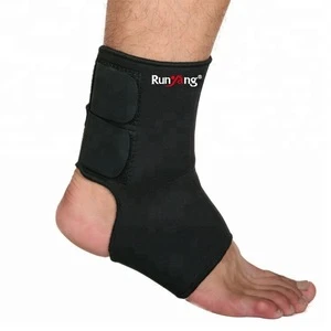 Item 3643 Runyang brand ankle support customized protective adjustable ankle sleeve