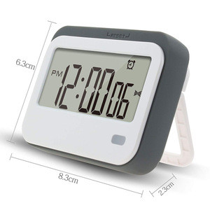 J&amp;R Mute Vibration Light Blink Buzzer Alarms 24 Hour Countdown Countup Meeting Room Timer with Magnetic White Board Adsorption
