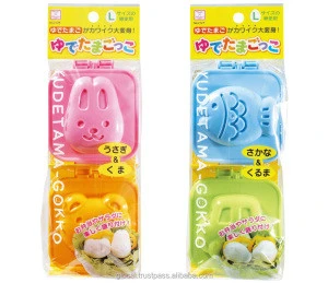 Japan Egg Shapers ( Rish &amp; Car / Rabbit &amp; Bear ) Wholesale